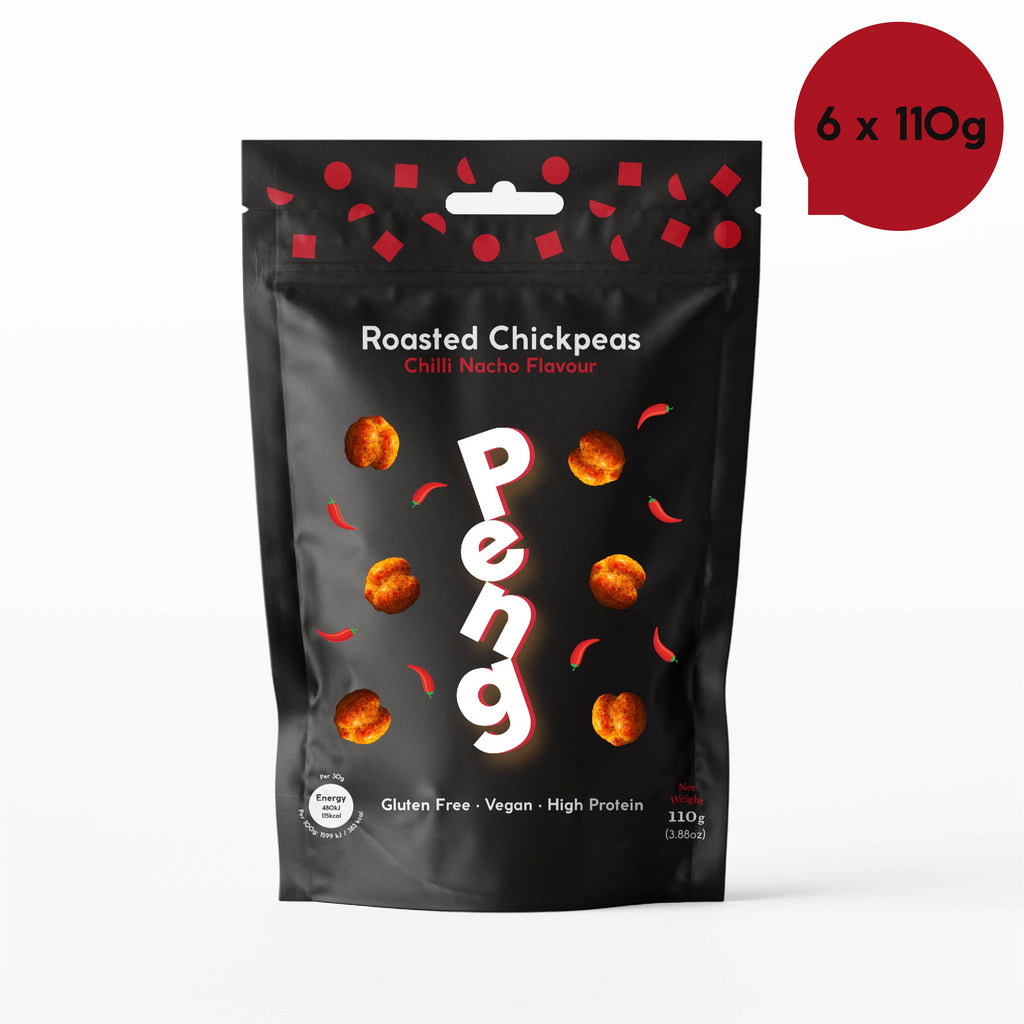 110g PENG Chilli Nacho Flavour Roasted Chickpeas